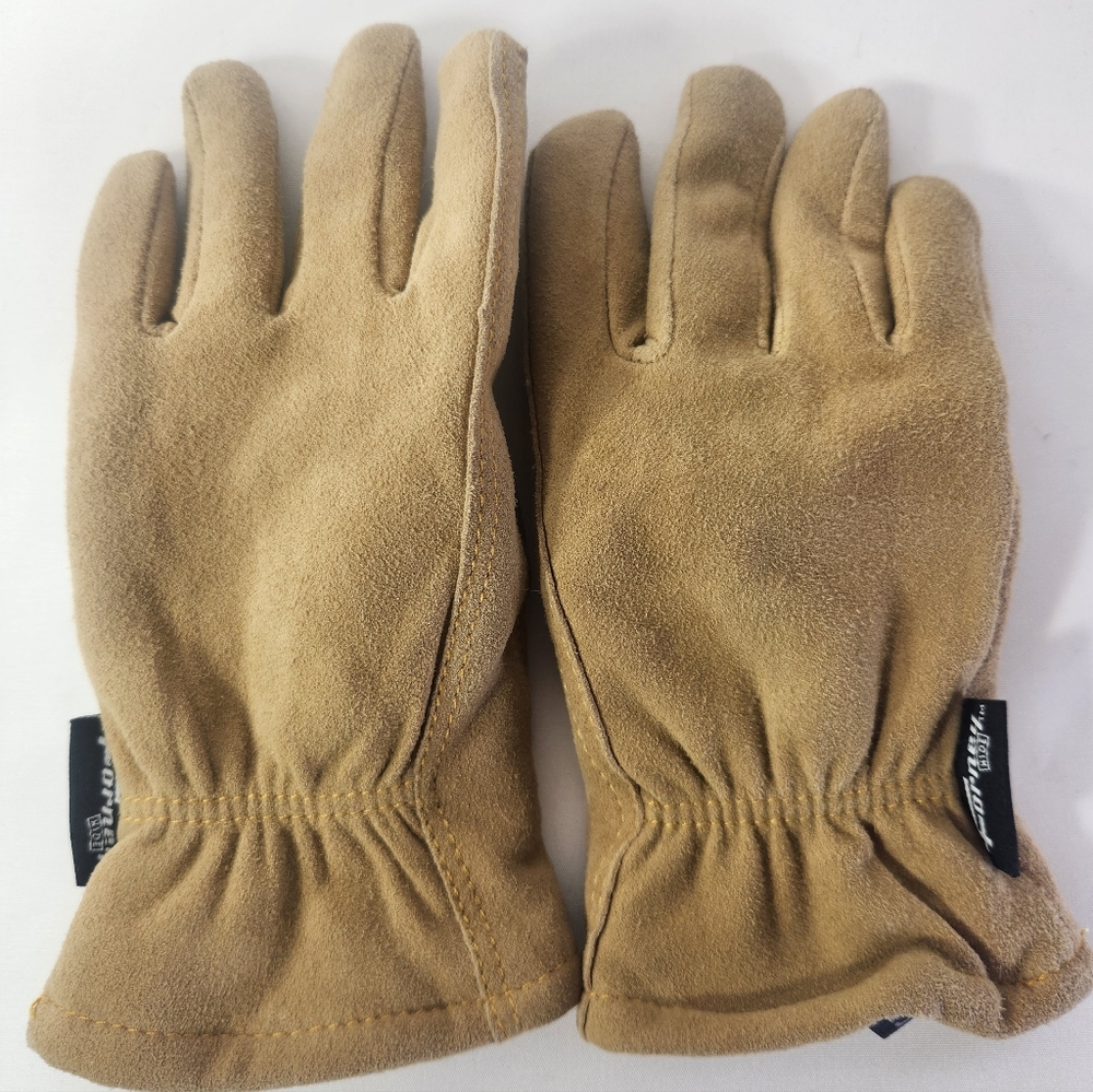 Forney Leather Hide Thinsulate 100 g Insulated Work Gloves Small Tan